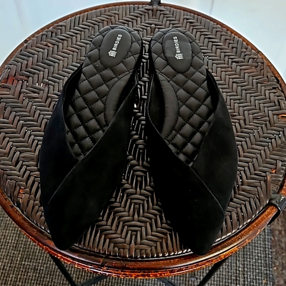 Birdies Black Quilted Flats Ladies Size 9.5 - Picture 6 of 9